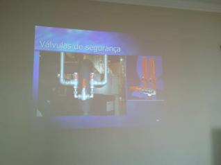 Treinamento em segurança com amônia