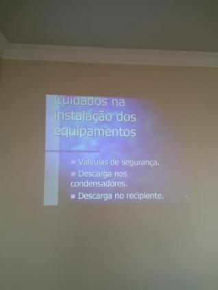 Treinamento em segurança com amônia